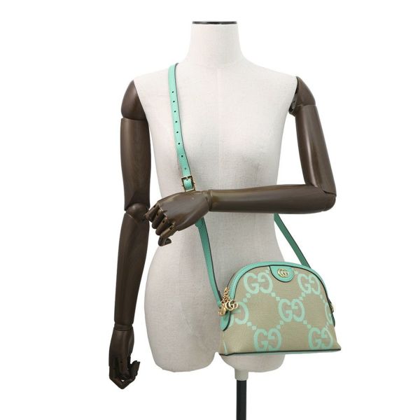 グッチ ショルダーバッグ ジャンボGG オフィディア キャンバス レザー 499621 GUCCI