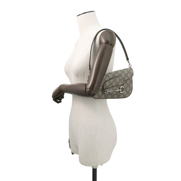 グッチ ショルダーバッグ GGスプリーム ホースビット 1955 ミニ 774209 GUCCI