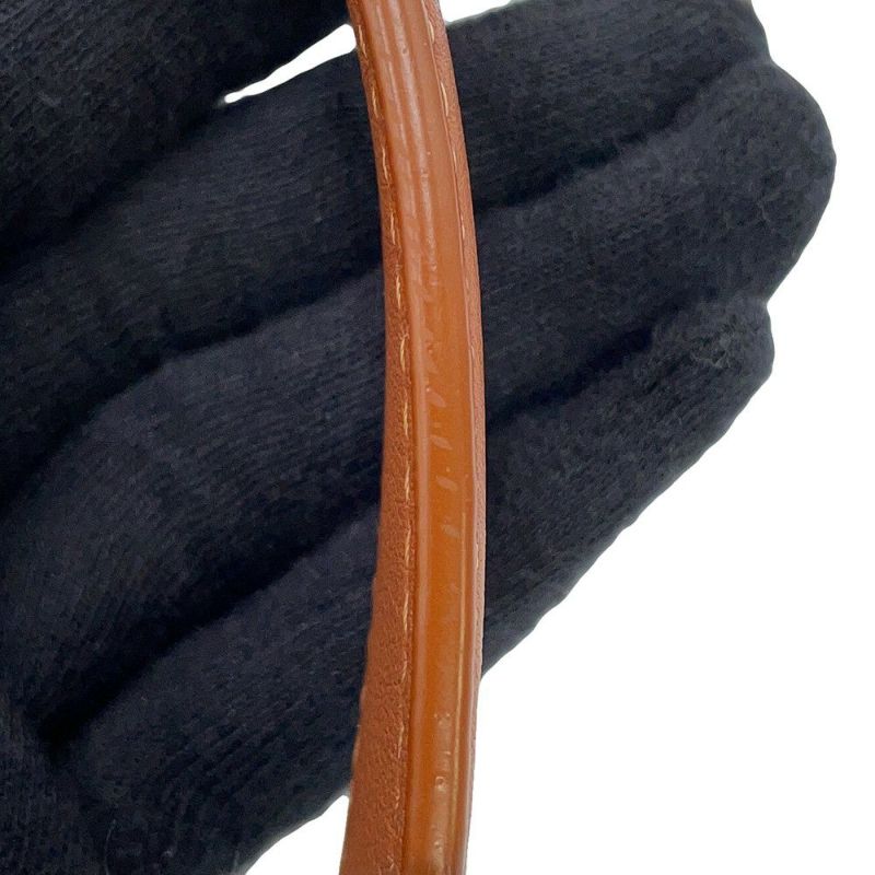 ロエベ ショルダーバッグ アナグラム ルナ スモール ジャカード レザー A923PM1X02 LOEWE ワンショルダー ブラウン