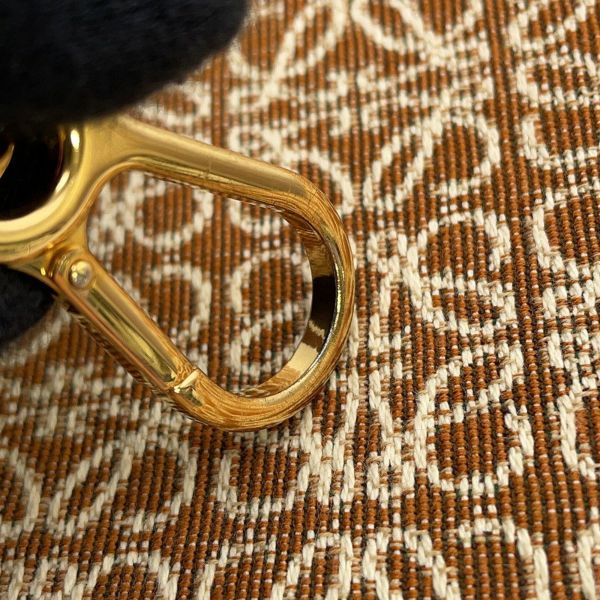 ロエベ ショルダーバッグ アナグラム ルナ スモール ジャカード レザー A923PM1X02 LOEWE ワンショルダー ブラウン