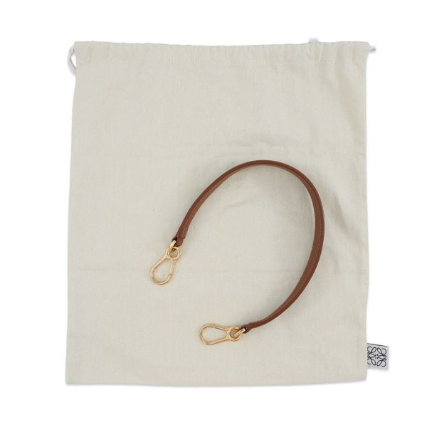 ロエベ ショルダーバッグ アナグラム ルナ スモール ジャカード レザー A923PM1X02 LOEWE ワンショルダー ブラウン