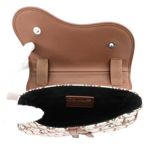 クリスチャン・ディオール ボディバッグ カクタスジャックコラボ オブリーク ミニ サドルバッグ 1ADPO022JOD トロッター セール品