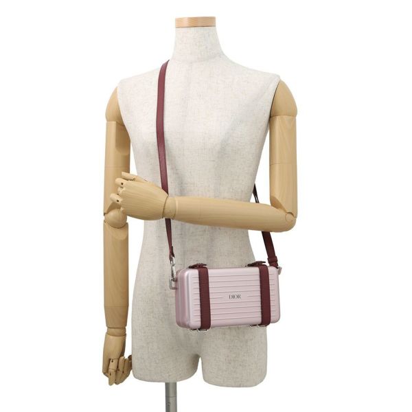 クリスチャン・ディオール クラッチバッグ リモワコラボ パーソナル クラッチ アルミニウム 2DRCA295YWT 2way トラベルケース