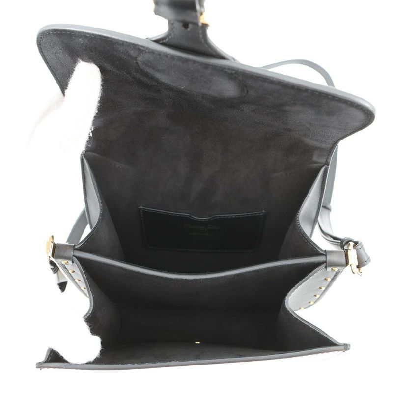 クリスチャン・ディオール ショルダーバッグ ボビー フレーム BOBBY Frame ミディアム M9333UMOF Christian Dior 黒