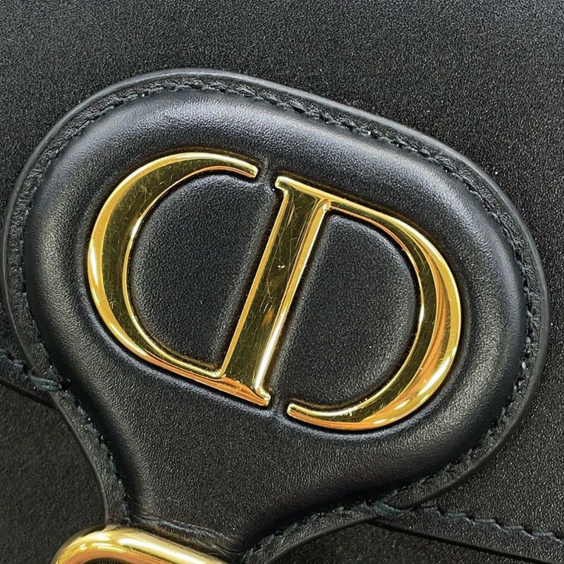 クリスチャン・ディオール ショルダーバッグ ボビー フレーム BOBBY Frame ミディアム M9333UMOF Christian Dior 黒