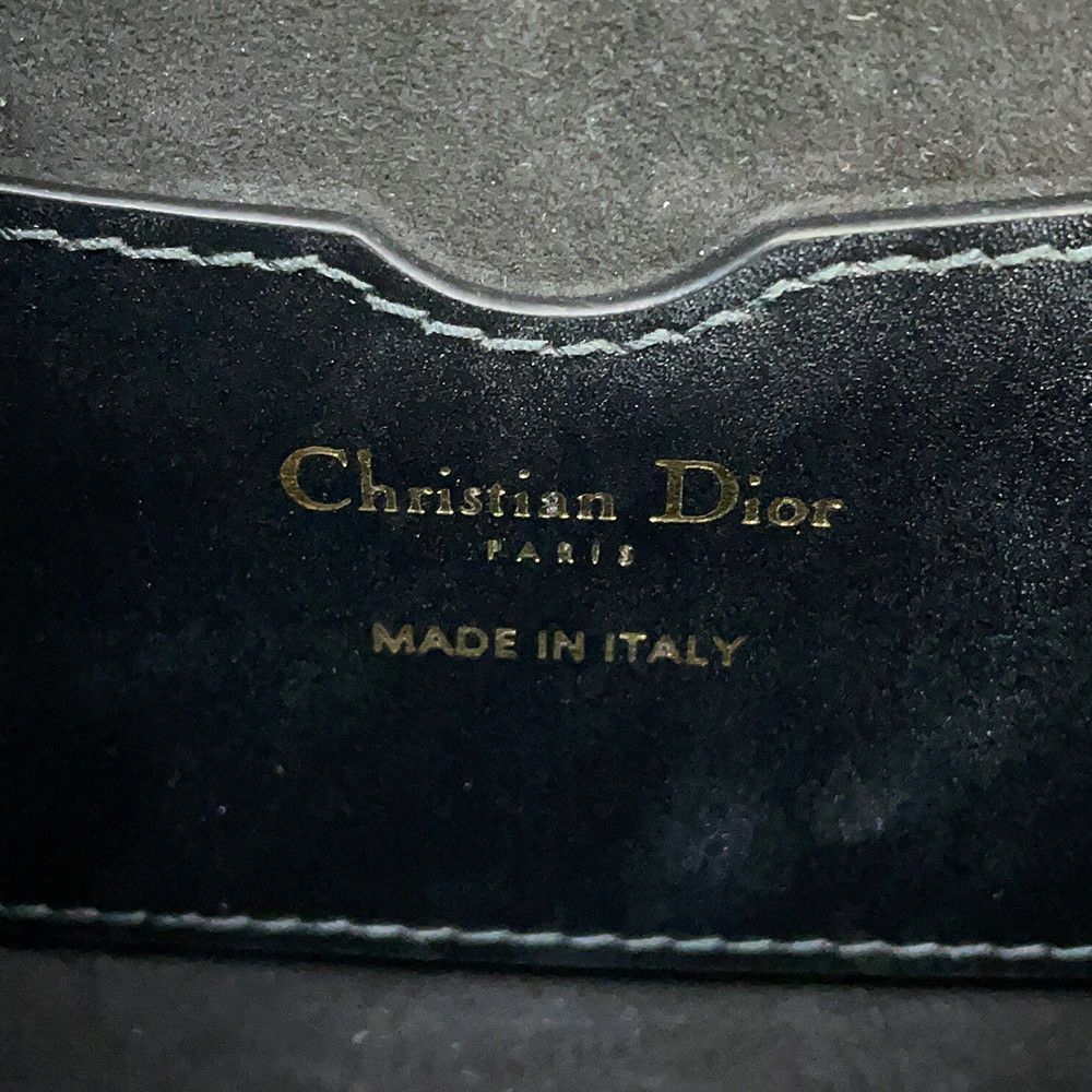 クリスチャン・ディオール ショルダーバッグ ボビー フレーム BOBBY Frame ミディアム M9333UMOF Christian Dior 黒