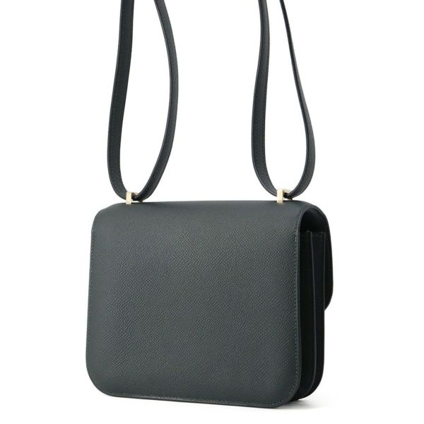 エルメス ミニ コンスタンス3 ミロワール ヴェールフォンセ/シャンパンゴールド金具 エプソン W刻印