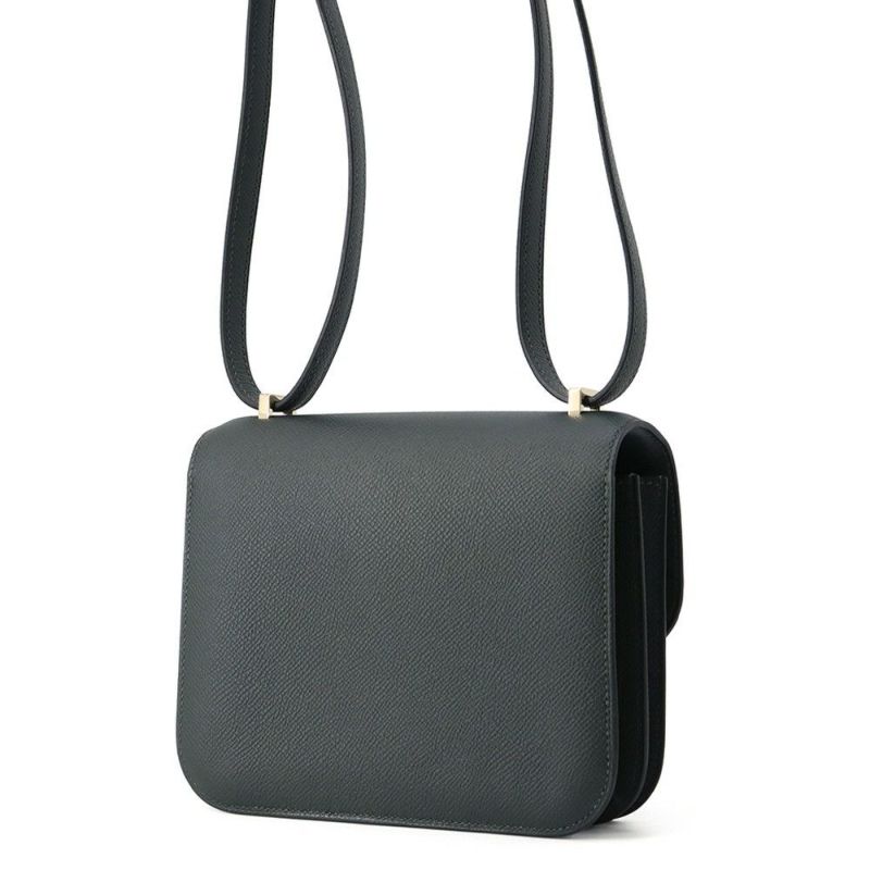 エルメス ミニ コンスタンス3 ミロワール ヴェールフォンセ/シャンパンゴールド金具 エプソン W刻印