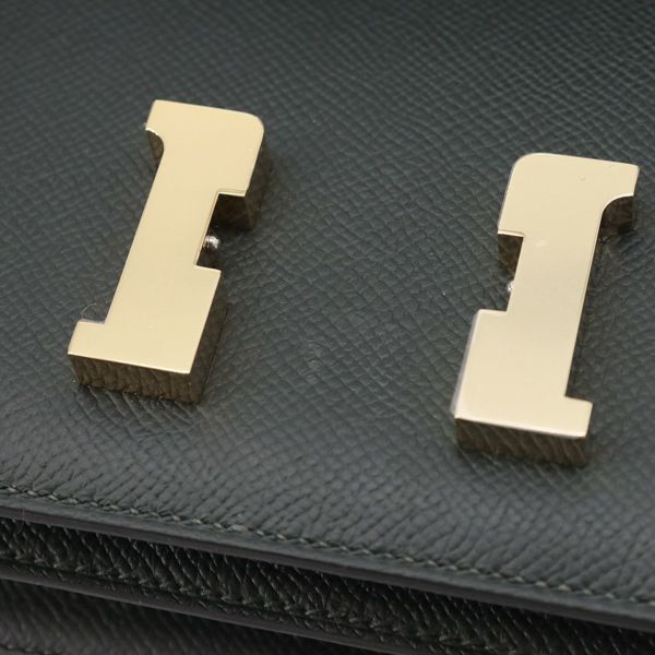 エルメス ミニ コンスタンス3 ミロワール ヴェールフォンセ/シャンパンゴールド金具 エプソン W刻印