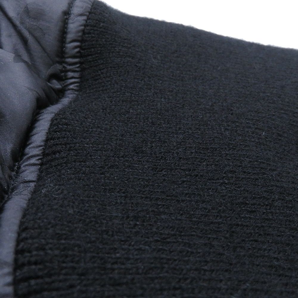 ルイヴィトン ダウンジャケット クロップド モノグラム パファジャケット レディースサイズ38 アウター ブラック 黒 セール品