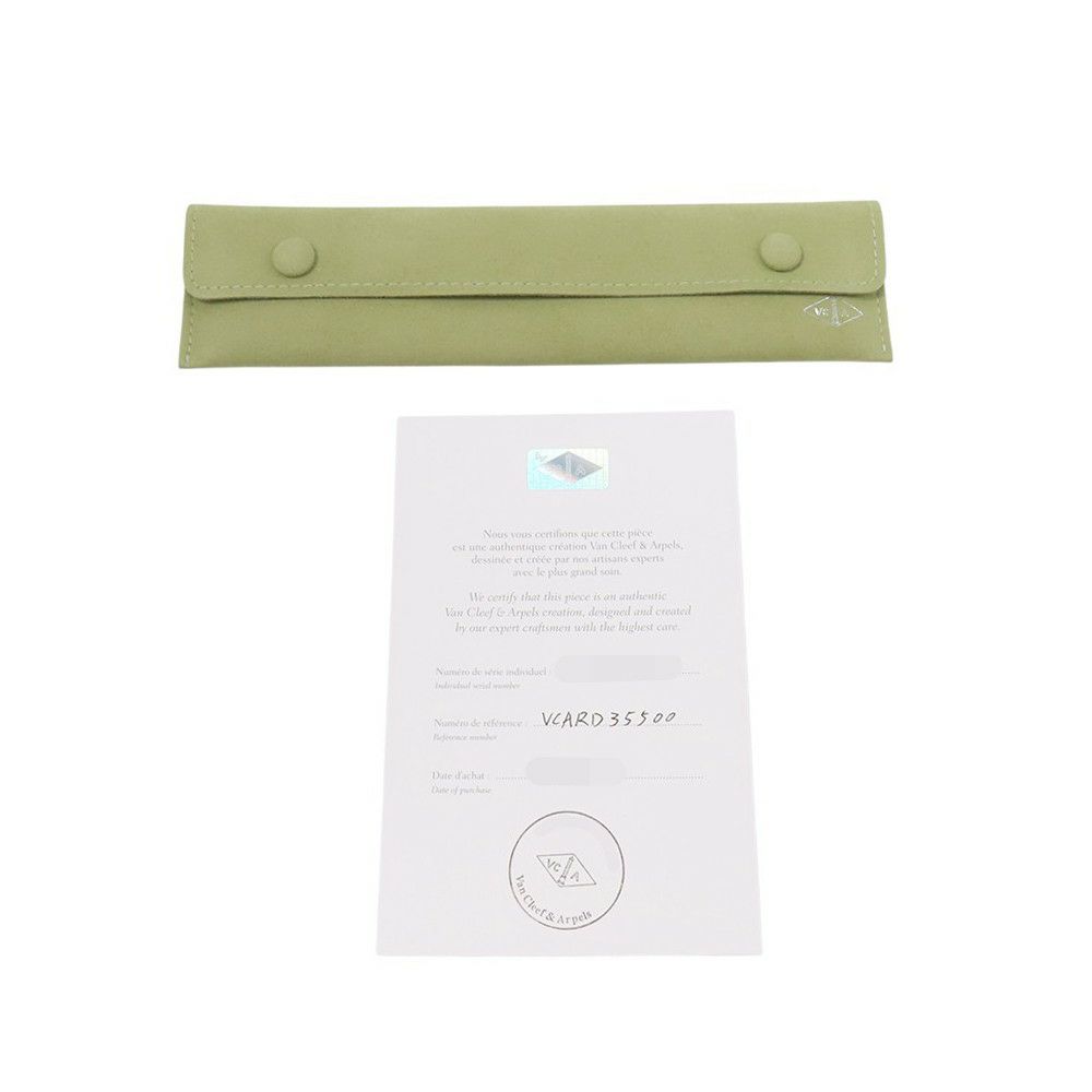 ヴァンクリーフ＆アーペル ブレスレット ヴィンテージ アルハンブラ ブレスレット 5モチーフ カーネリアン K18YG VCARD35500