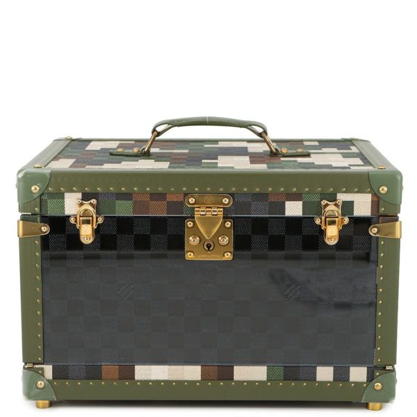 ルイヴィトン シューズボックス ダミエ・ダモフラージュ シューズ・ボックス M10295 ヴィトン バッグ 2024春夏 ファレル・ウイリアムス