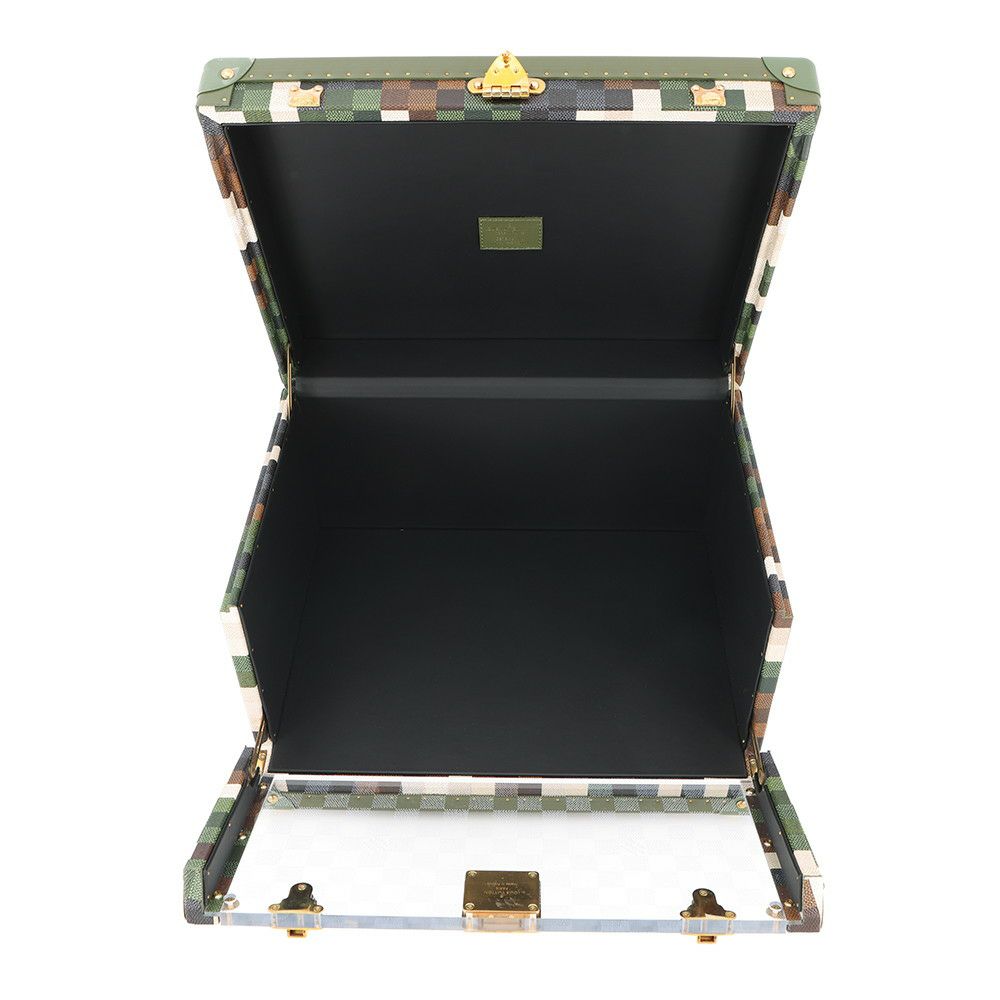 ルイヴィトン シューズボックス ダミエ・ダモフラージュ シューズ・ボックス M10295 ヴィトン バッグ 2024春夏 ファレル・ウイリアムス