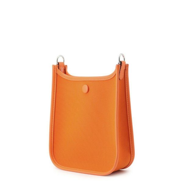 エルメス ワンショルダー ネオ エブリンTPM フー/ジョーヌドール/シルバー金具 トワルオフィシエ/スイフト W刻印