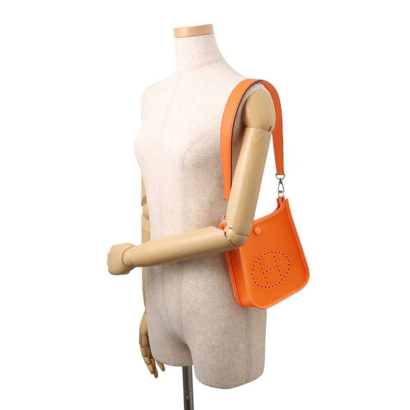 エルメス ワンショルダー ネオ エブリンTPM フー/ジョーヌドール/シルバー金具 トワルオフィシエ/スイフト W刻印