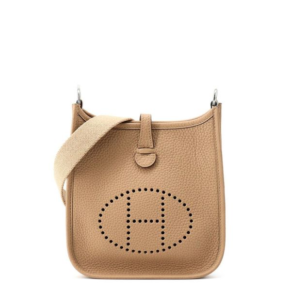 エルメス エブリンTPM 111cm アマゾン チャイ/シルバー金具 トリヨンクレマンス K刻印