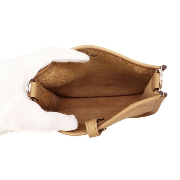 エルメス エブリンTPM 111cm アマゾン チャイ/シルバー金具 トリヨンクレマンス K刻印