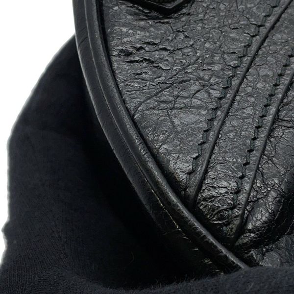 バレンシアガ ショルダーバッグ ル・カゴール S レザー 671307 BALENCIAGA 黒