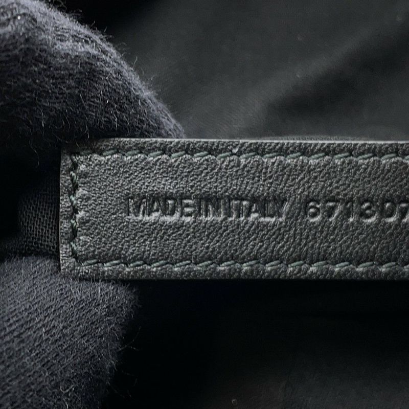 バレンシアガ ショルダーバッグ ル・カゴール S レザー 671307 BALENCIAGA 黒