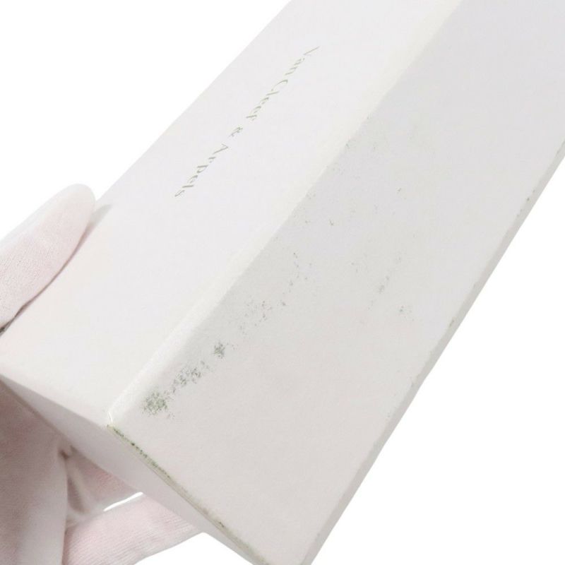 ヴァンクリ ブレスレット ヴィンテージ アルハンブラ 5モチーフ グレーマザーオブパール/ダイヤ 24P 0.96ct K18PG VCARP2R100