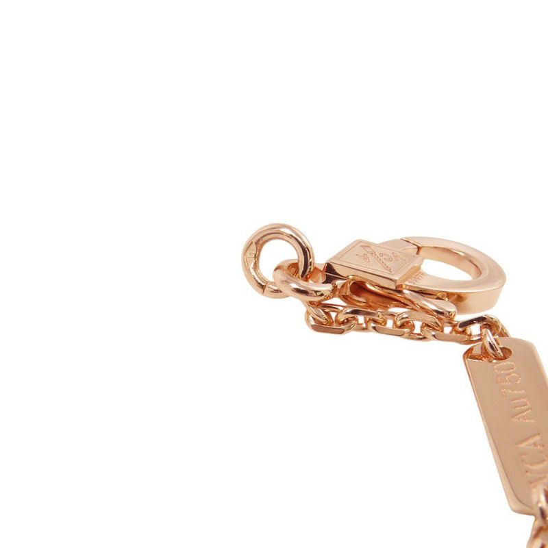 ヴァンクリ ネックレス ヴィンテージ アルハンブラ シルバーオブシディアン/ダイヤ 1P K18PG VCARP9T000 2023年ホリデー限定