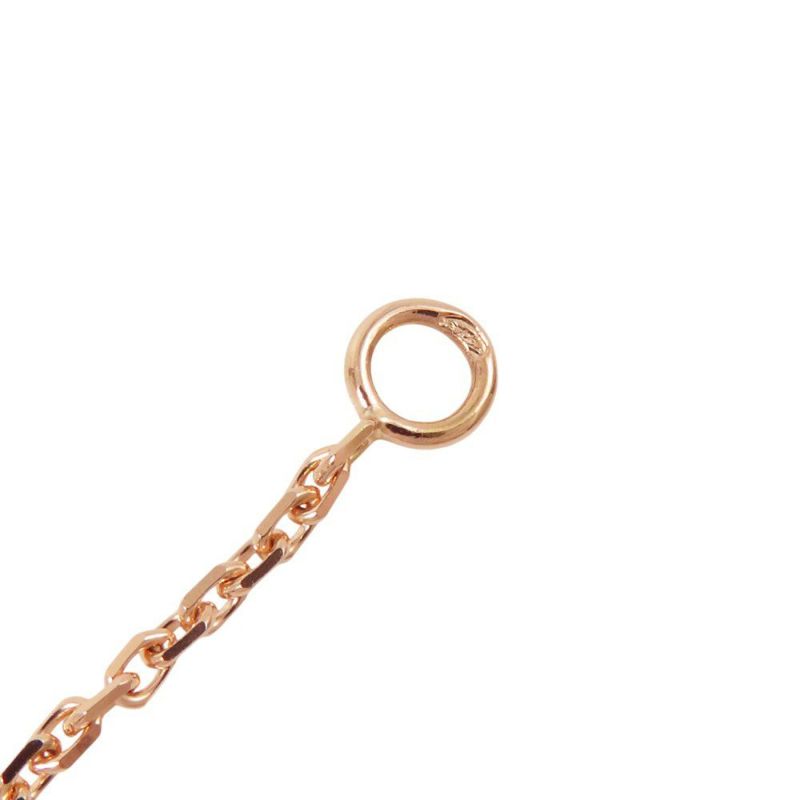 ヴァンクリ ネックレス ヴィンテージ アルハンブラ シルバーオブシディアン/ダイヤ 1P K18PG VCARP9T000 2023年ホリデー限定