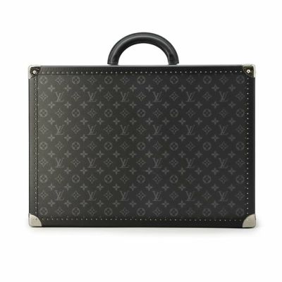 ルイヴィトン トランク モノグラム・エクリプス アルゼール55 LOUIS VUITTON 旅行用バッグ ハードトランクケース 黒 ブラック 安心保証