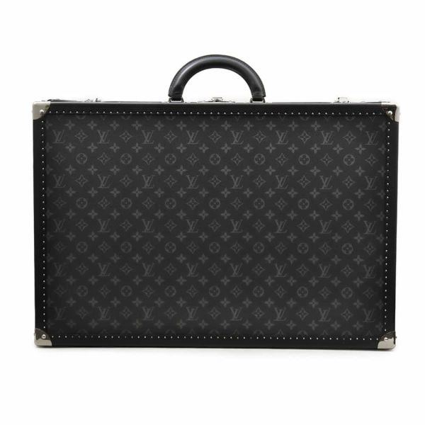 ルイヴィトン トランク モノグラム・エクリプス アルゼール65 LOUIS VUITTON 旅行用バッグ ハードトランクケース 黒 ブラック