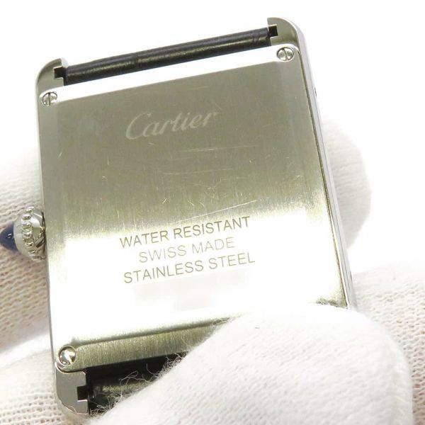 カルティエ タンク マスト ドゥ カルティエ ウォッチ LM WSTA0072 Cartier 腕時計 黒文字盤