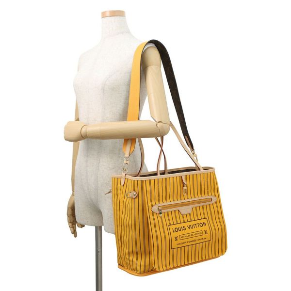 ルイヴィトン トートバッグ モノグラム ネヴァーフル・インサイドアウトMM M11947 リバーシブル ヴィトン