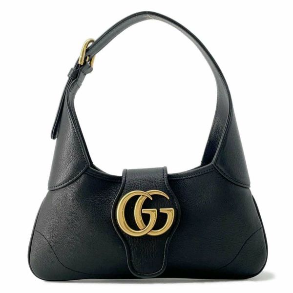 グッチ ショルダーバッグ GGマーモント アフロディーテ レザー 735106 GUCCI 2way 黒