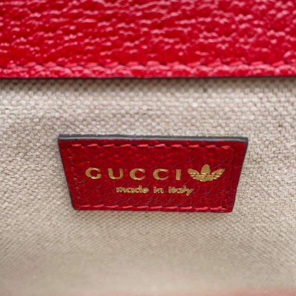 グッチ ショルダーバッグ ホースビット 1955 アディダスコラボ レザー 658574 GUCCI 斜め掛け 2way 白