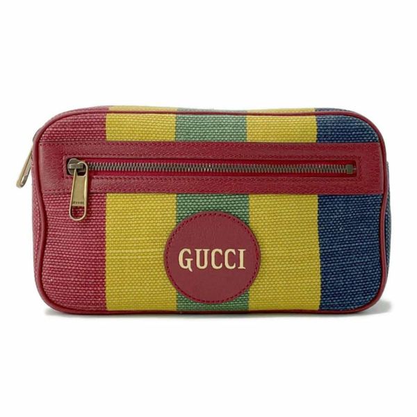 グッチ ボディバッグ バイアデラ ストライプ 625895 GUCCI ウエストバッグ ベルトバッグ