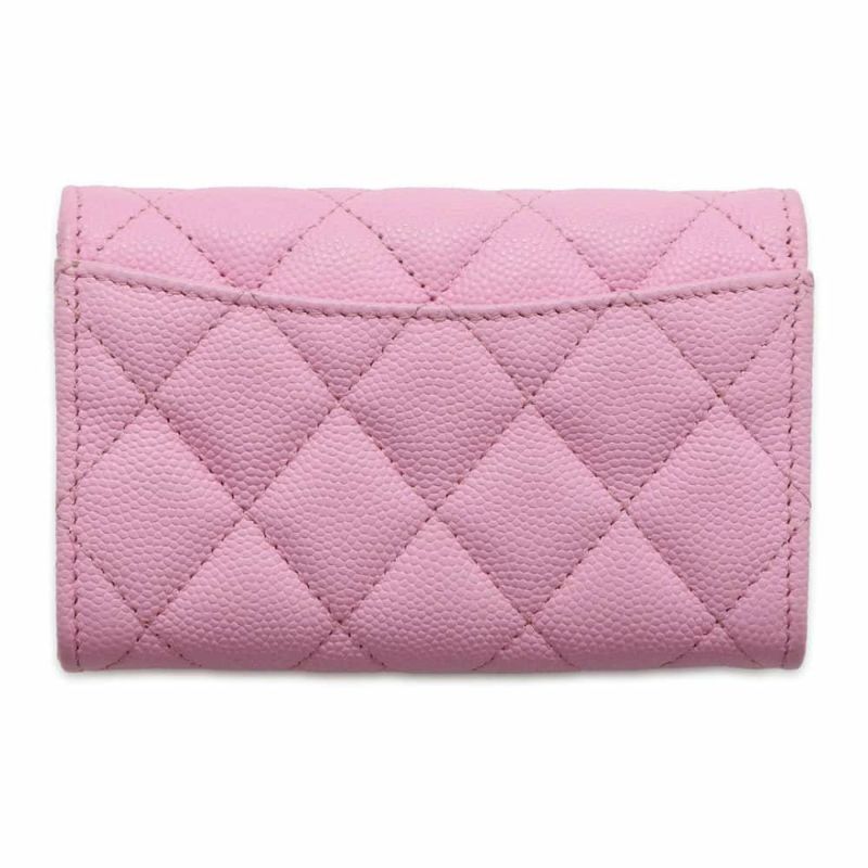 シャネル カードケース マトラッセ クラシック ココマーク キャビアスキン AP0214 CHANEL 名刺入れ