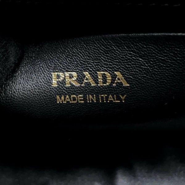 プラダ ショルダーバッグ トライアングルロゴ レザー 1BC179 PRADA ワンショルダー 黒