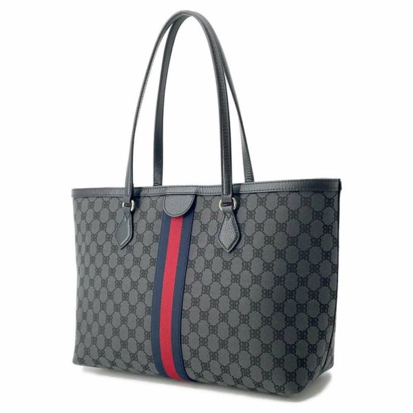 バレンシアガ トートバッグ グッチコラボ ザ・ハッカープロジェクト ミディアム 680125 BALENCIAGA GUCCI 黒