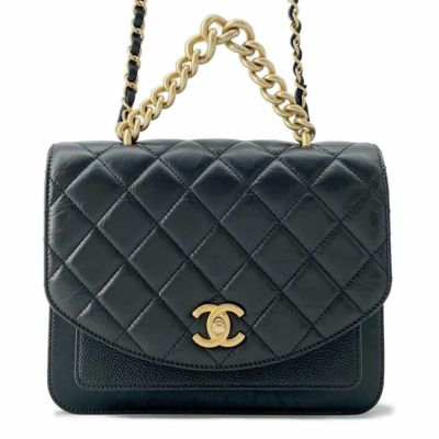 シャネル チェーンショルダーバッグ マトラッセ ハーフココ レザー CHANEL バッグ 安心保証 | 中古・新品ブランド販売ギャラリーレア公式通販