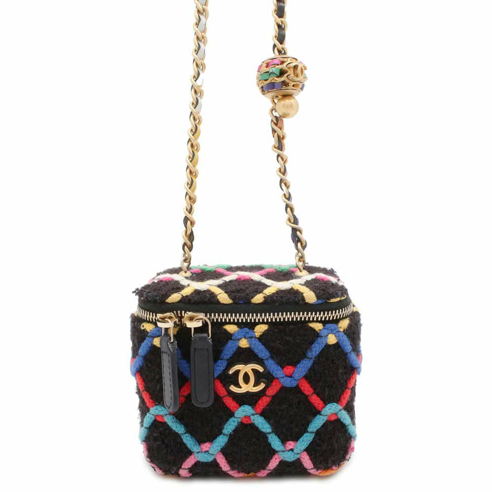 CHANEL シャネル ヴァニティバッグ バニティバッグボールチェーン 