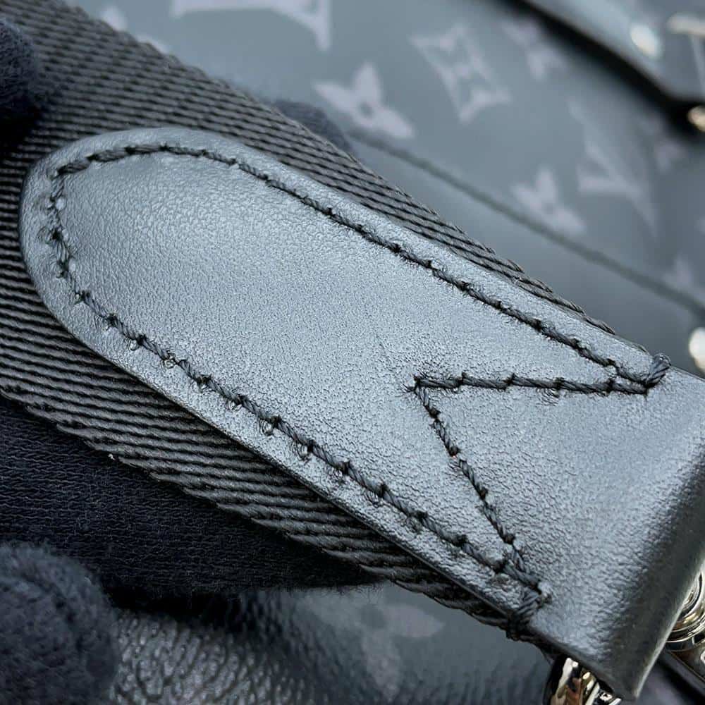 ルイヴィトン ハンドバッグ モノグラム・エクリプス キーポル・バンドリエール25 M46271 2wayショルダー 黒