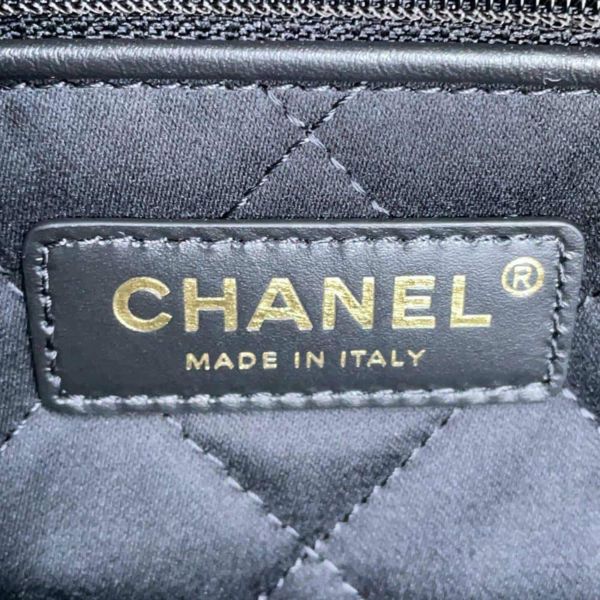 シャネル チェーンショルダーバッグ CHANEL22 ソフトキャビアスキン スモール AS3260 CHANEL バッグ ポーチ付き 黒