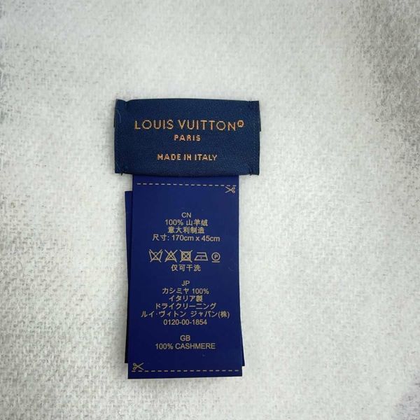 ルイヴィトン マフラー レイキャビック モノグラム・ジャイアント カシミヤ M78909 LOUIS VUITTON