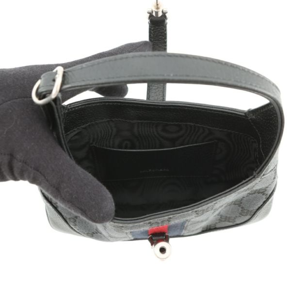 バレンシアガ ハンドバッグ ザ・ハッカー プロジェクト ジャッキー1961 ミニ 680132 グッチコラボ 2way 黒