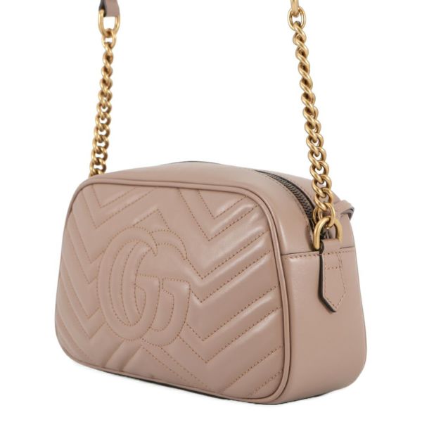 グッチ ショルダーバッグ GGマーモント キルティング スモール 447632 GUCCI