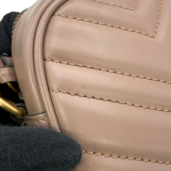 グッチ ショルダーバッグ GGマーモント キルティング スモール 447632 GUCCI