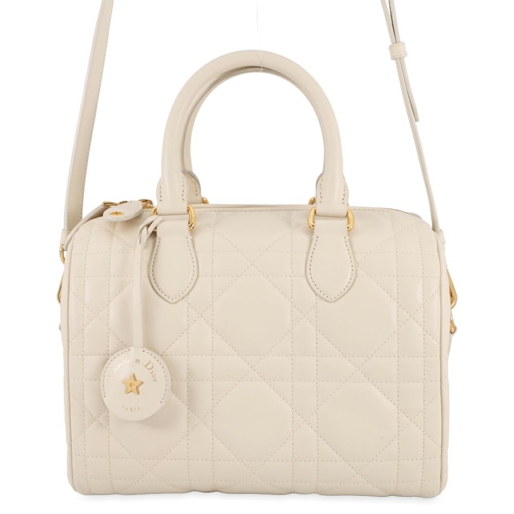 クリスチャン・ディオール ハンドバッグ マクロカナージュ グルーヴ 25 ミディアム カーフレザー M1365UBOL 2way