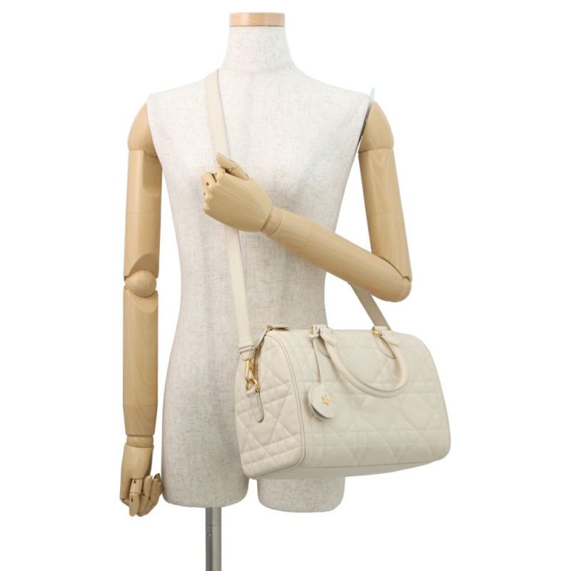 クリスチャン・ディオール ハンドバッグ マクロカナージュ グルーヴ 25 ミディアム カーフレザー M1365UBOL 2way