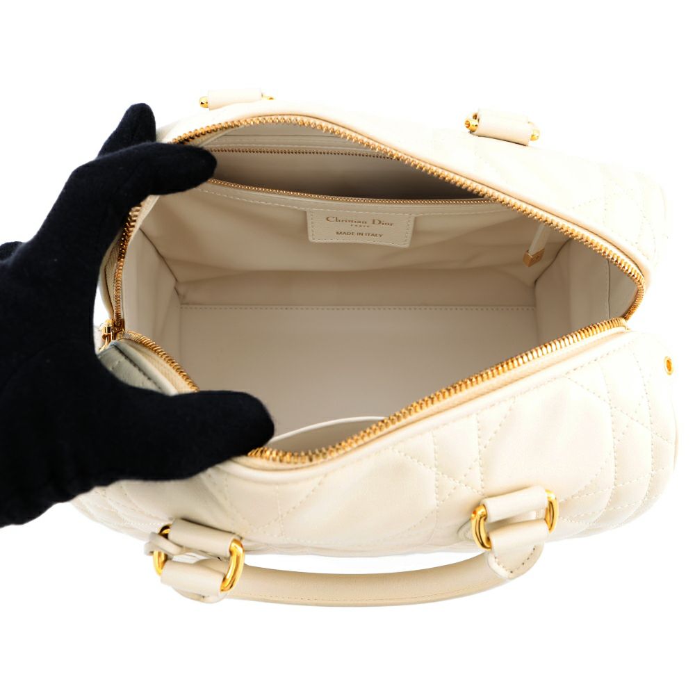 クリスチャン・ディオール ハンドバッグ マクロカナージュ グルーヴ 25 ミディアム カーフレザー M1365UBOL 2way