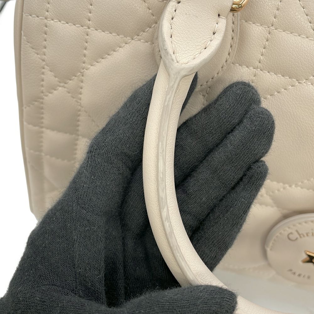 クリスチャン・ディオール ハンドバッグ マクロカナージュ グルーヴ 25 ミディアム カーフレザー M1365UBOL 2way