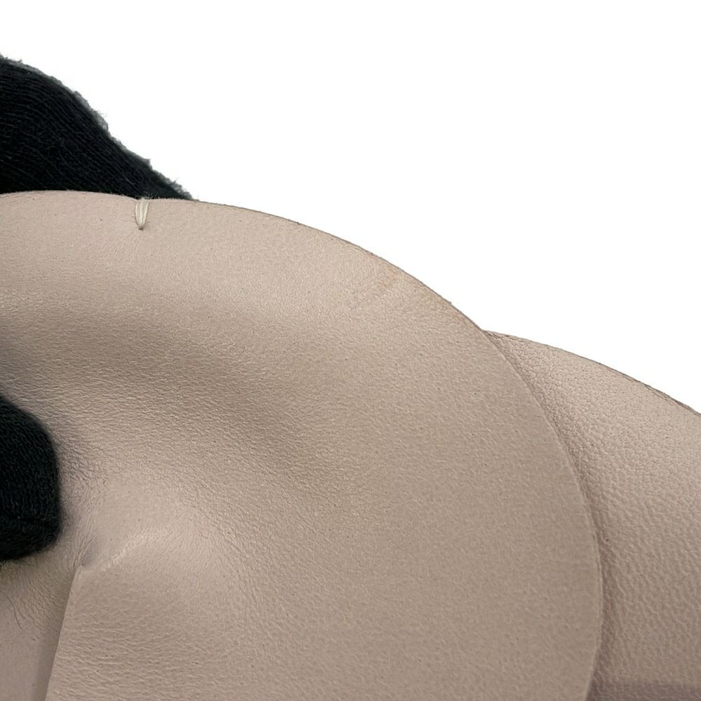 シャネル チェーンポシェット カメリア ココマーク サテン ラムスキン CHANEL ハンドバッグ