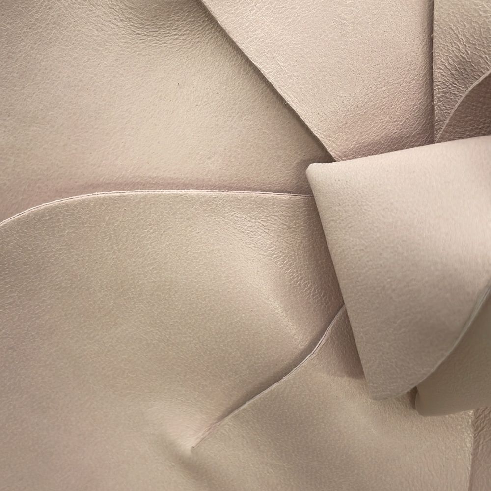 シャネル チェーンポシェット カメリア ココマーク サテン ラムスキン CHANEL ハンドバッグ